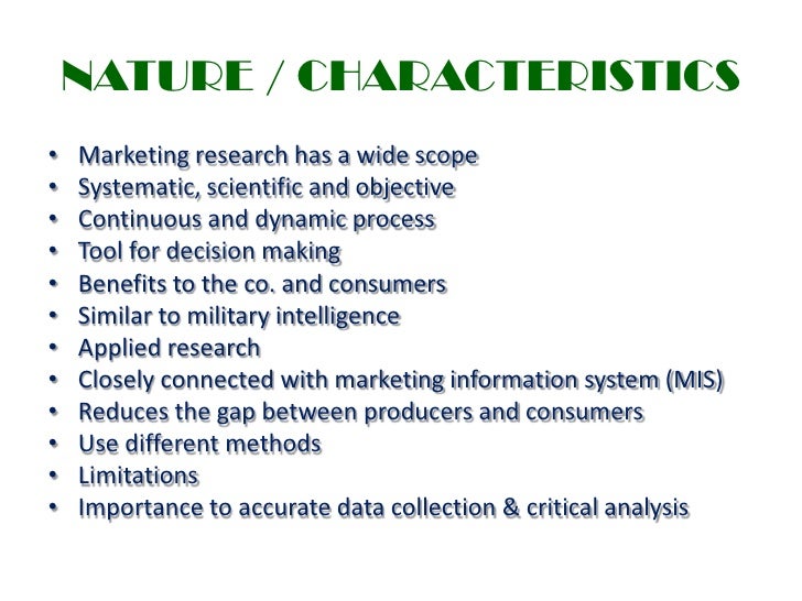 meaning and importance of marketing research